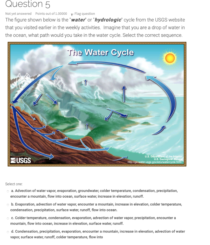 Solved Question 5 Not yet answered Points out of 1.00000 p | Chegg.com