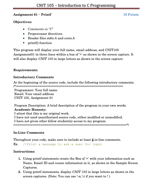 Solved Header files stdio. h and conio.h printf0