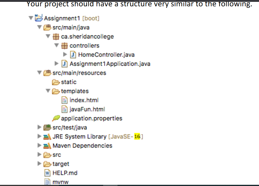 Solved • You should create a Spring Boot application with | Chegg.com