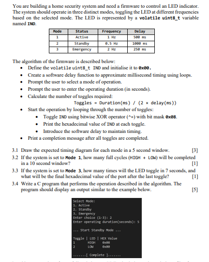 please help with this solution and the algorithm | Chegg.com
