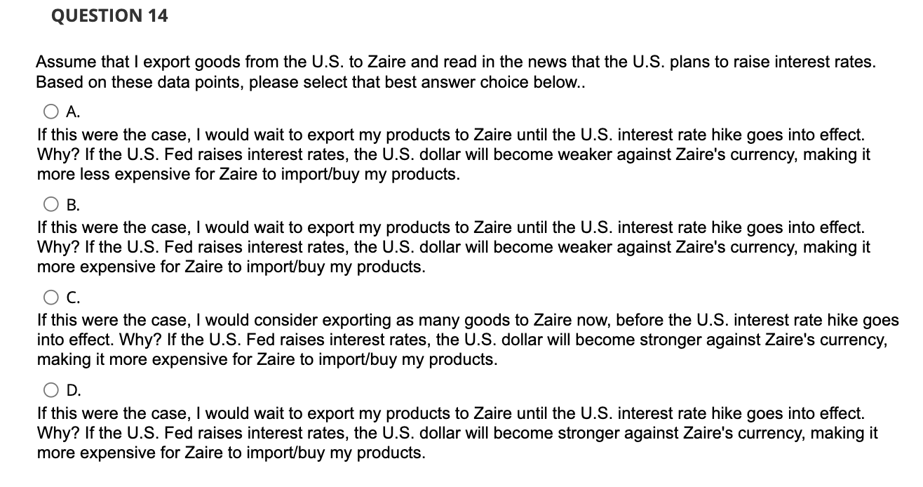 Solved Assume USD/MXN 20 in nominal currency exchange rate