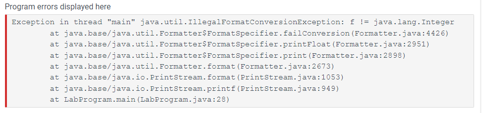Solved Cannot figure out how to get java to print to 2 | Chegg.com