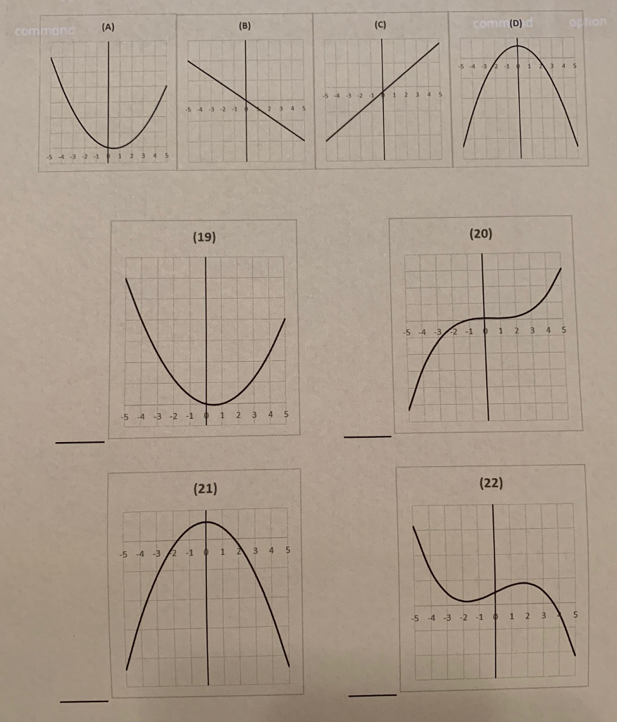Solved Below are graphs of the derivatives of the functions | Chegg.com