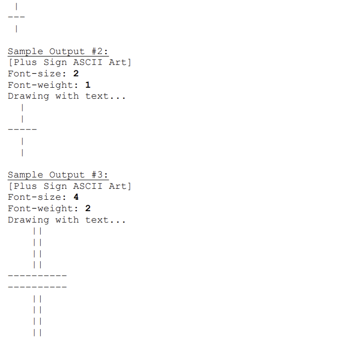 Plus Sign Ascii Table