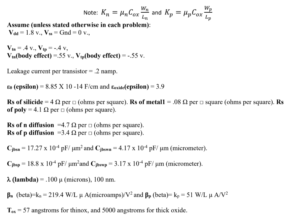 Solved Wn Note Kn Un Cox And Kp Hp Cox Ln Lp Assume Chegg Com