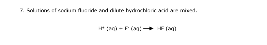 In This Solution Sodium Fluoride And Dilute Chegg 