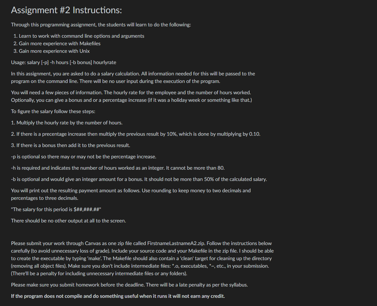 Solved Assignment \#2 Instructions: Through this programming | Chegg.com