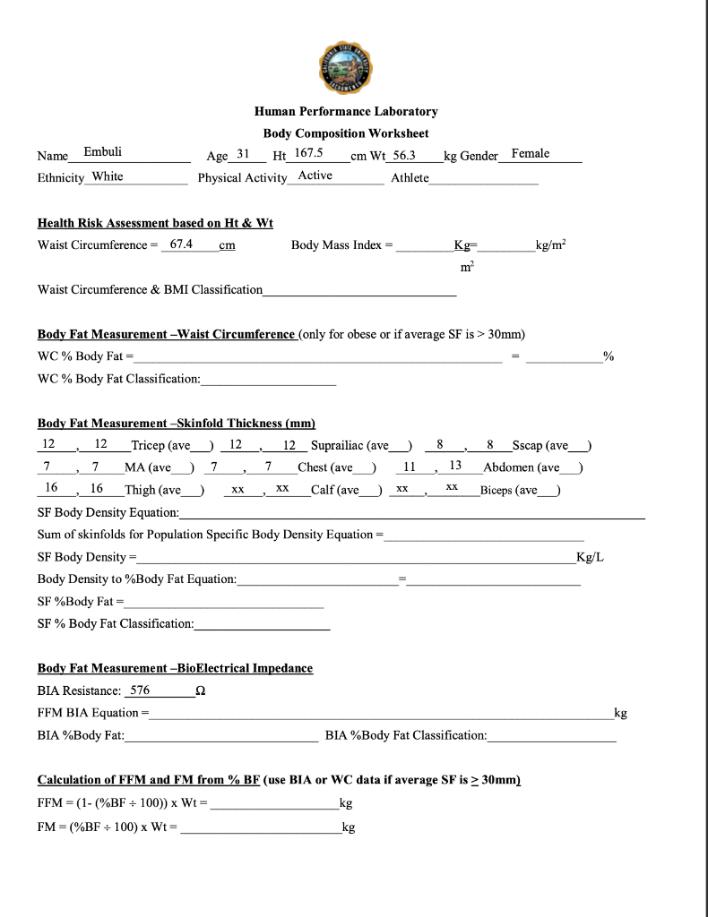 Body Fat/ Water Scale – The Body Lab