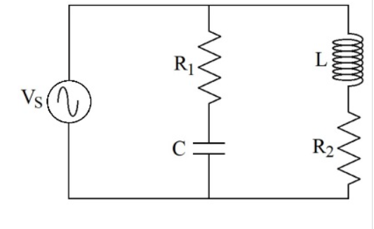 Solved For the circuit shown: VS = (104 V)Cos[(2740 | Chegg.com