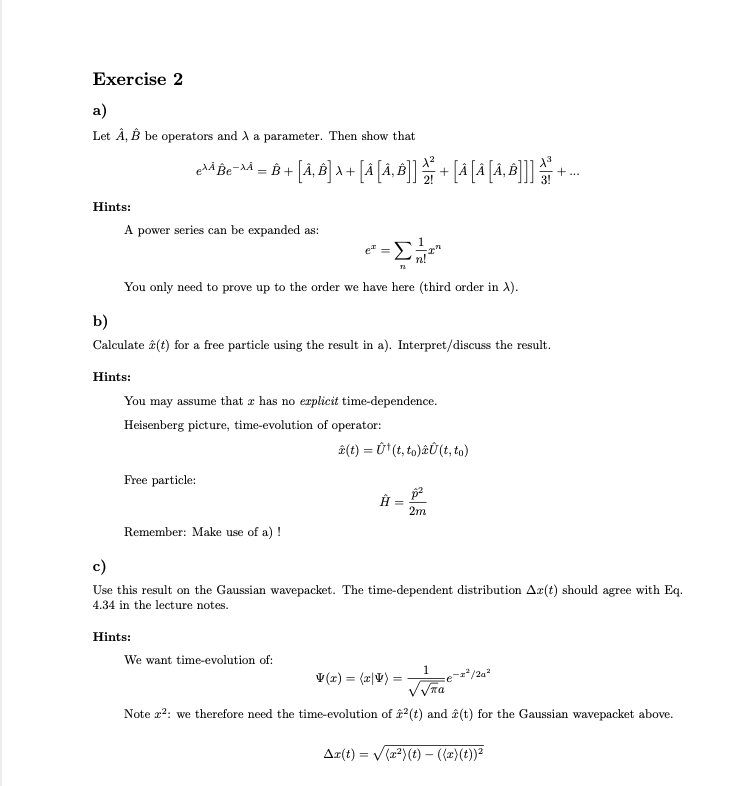 Solved We Want To Distinguish Between A Stationary State Chegg Com