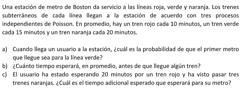 Una estación de metro de Boston da servicio a las líneas roja, verde y naranja. Los trenes subterráneos de cada línea llegan