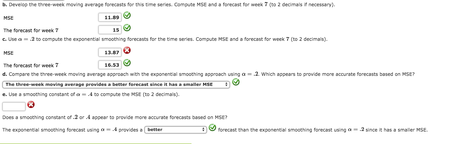Solved Week 1 2 3 4 5 6 Value 19 14 17 12 18 15 | Chegg.com