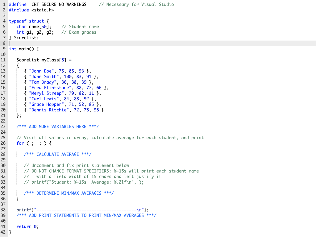 c++ - Quarterback Rating Function with Arrays and Structs is