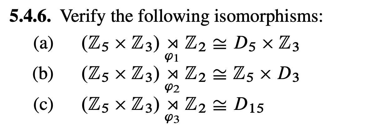 Solved Verify The Following Isomorphisms The Homomorphis Chegg Com