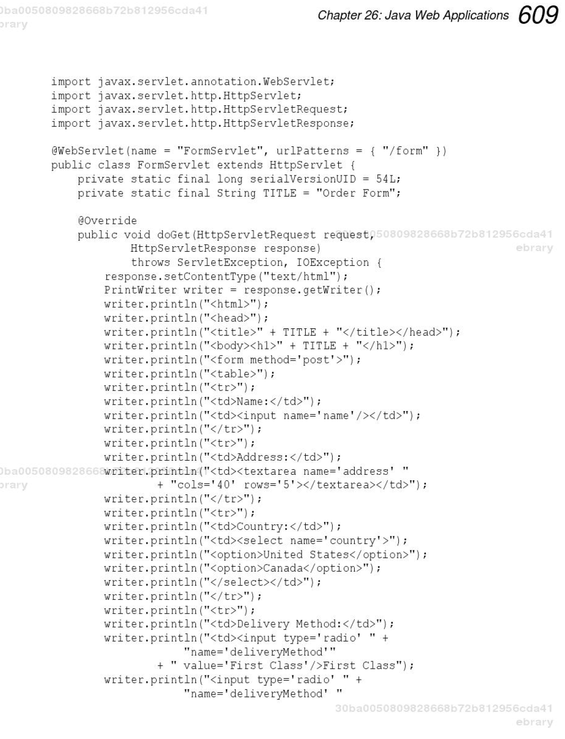 Need help creating an order form in Java: Create | Chegg.com