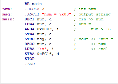 Solved Convert the following C++ program into | Chegg.com