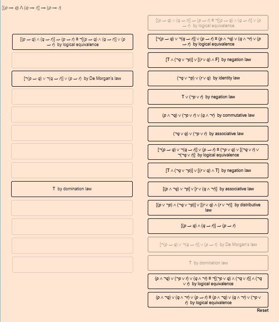 Solved Prove The Given Expression Is A Tautology By Devel Chegg Com