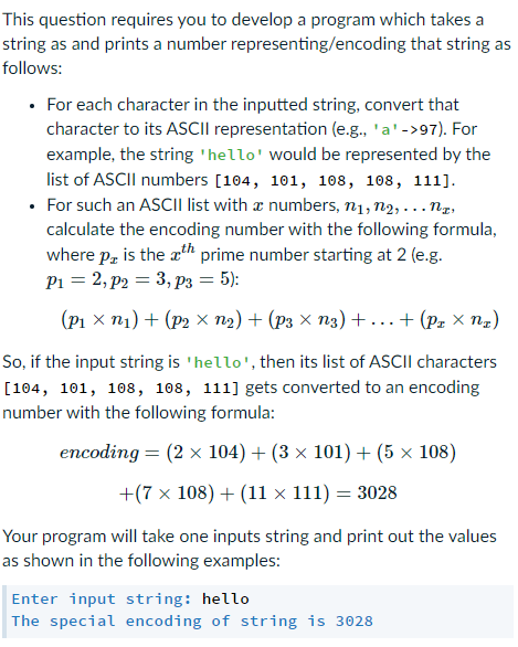 Solved This question requires you to develop a program which | Chegg.com