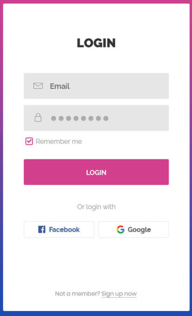 Solved Search for Facebook login UI and suggest the UI | Chegg.com