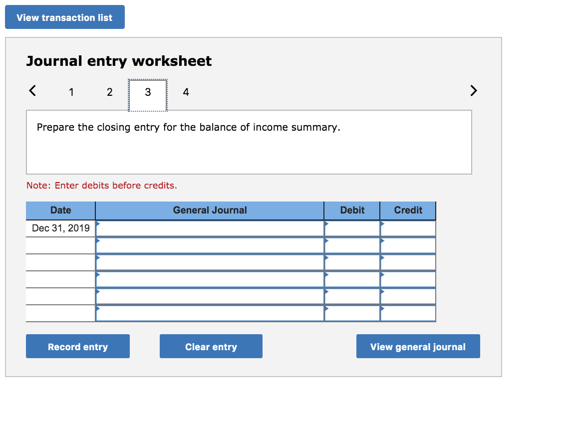 Solved Exercise 13.6 Recording closing entries. LO 13-5 On | Chegg.com