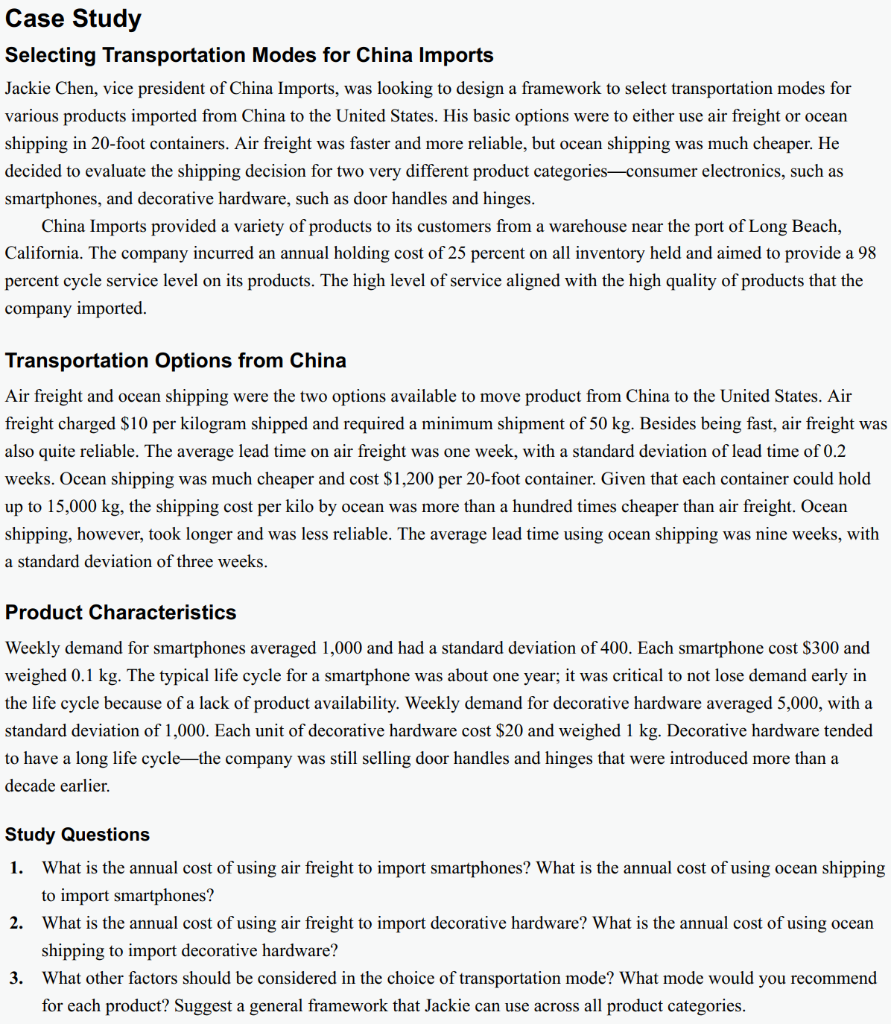 Solved Answer by using all/most factors given in the