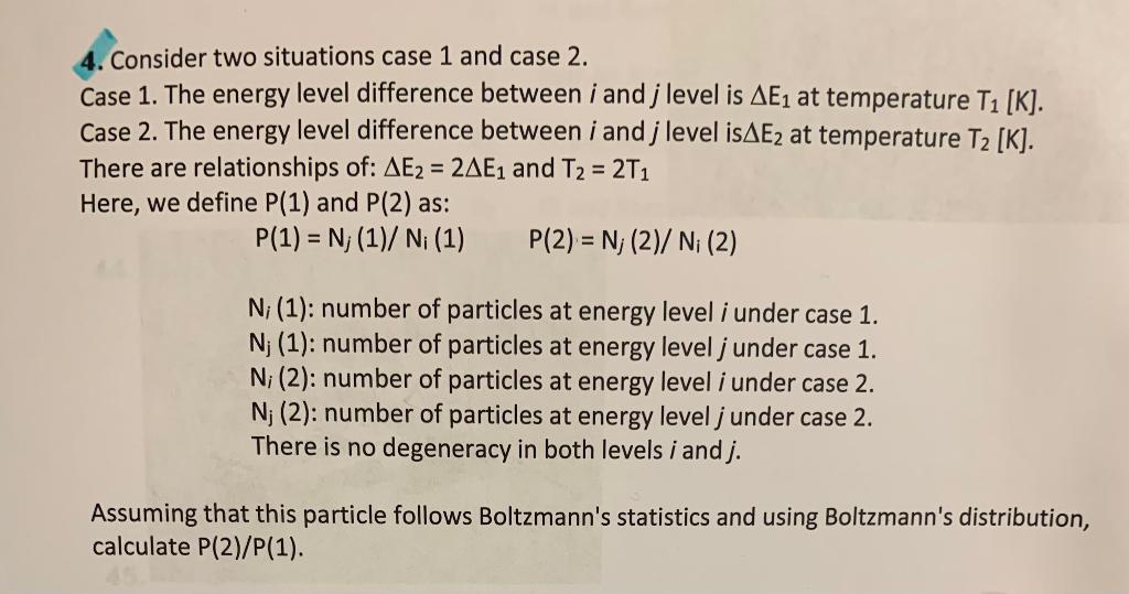 Solved Consider two situations case 1 and case 2. Case 1. | Chegg.com