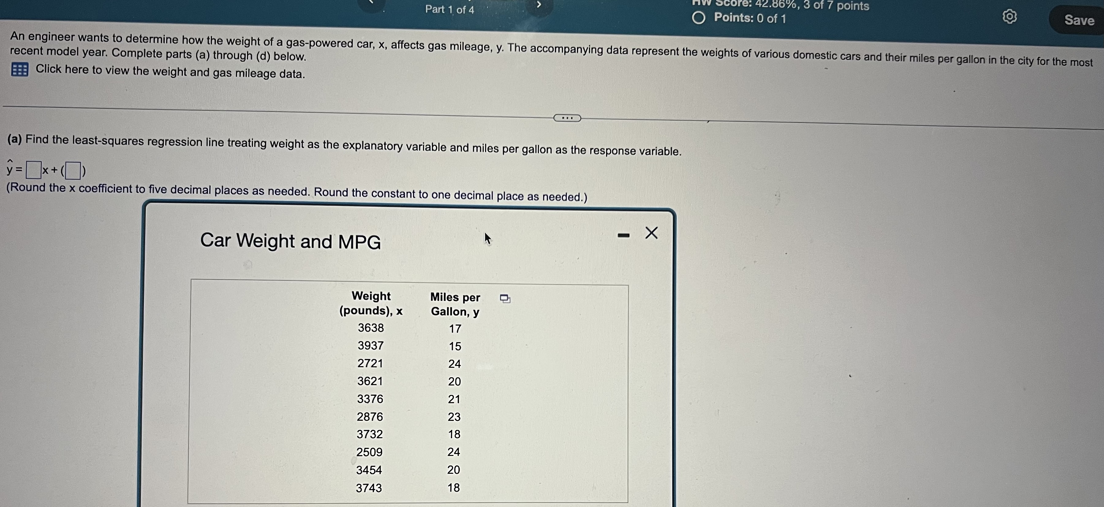 Calculating The Least Squares Regression Line Quizlet