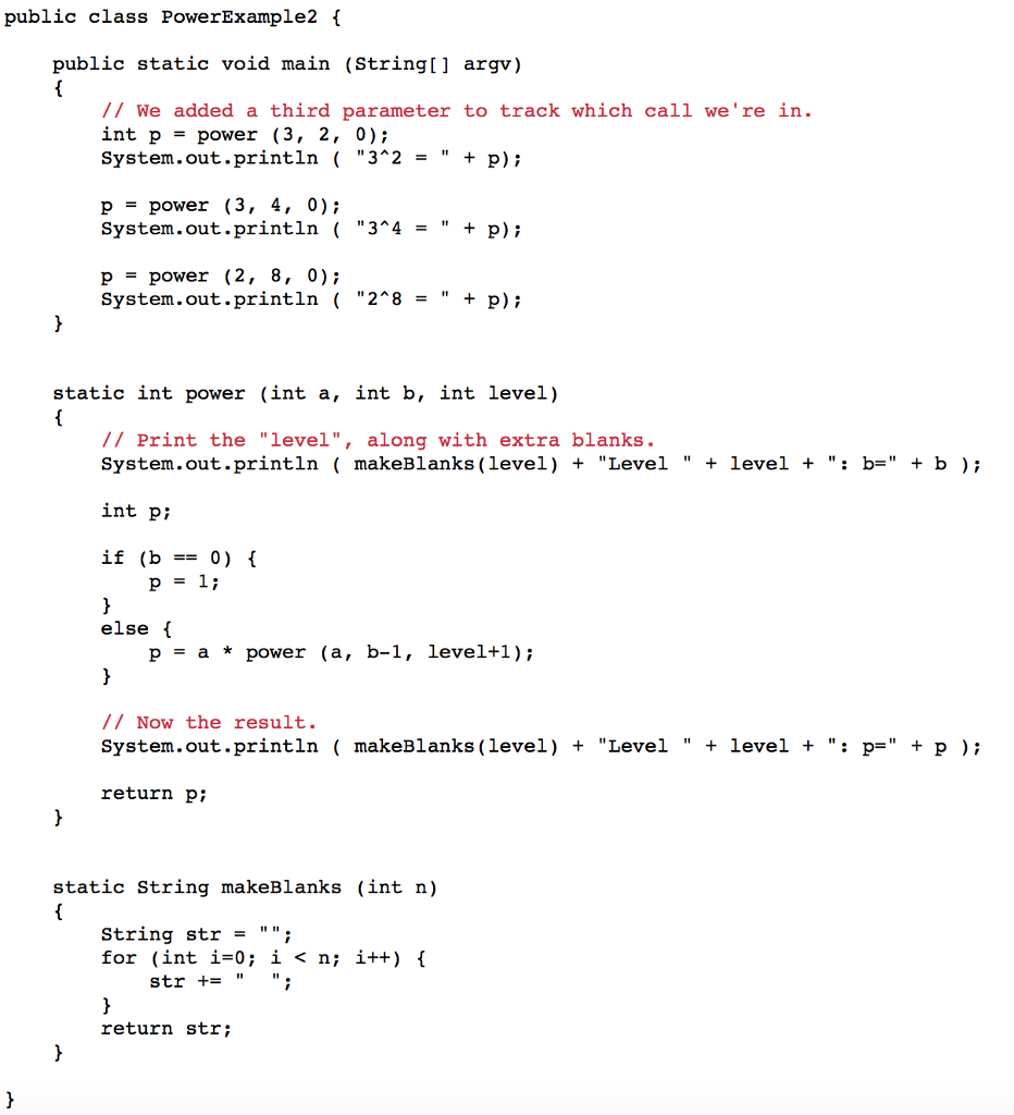 Solved Q1: IN JAVA Show on paper what happens when 4^3 is | Chegg.com