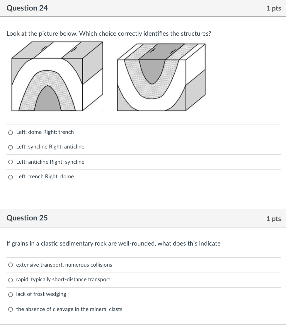 Solved Question 19 1 pts Which if the following is TRUE? O A | Chegg.com