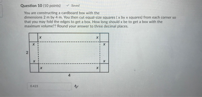 Solved Question 1 (10 points) Saved By looking at the graph | Chegg.com