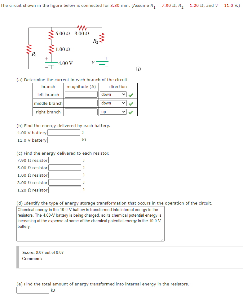 Solved The circuit shown in the figure below is connected | Chegg.com