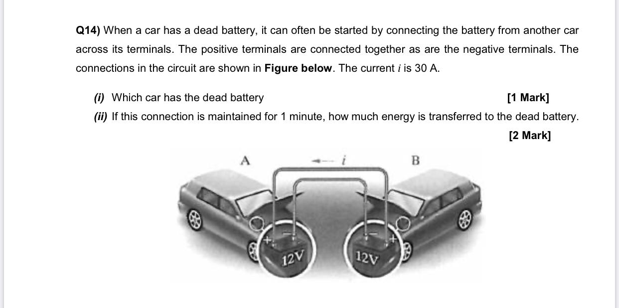 what is maintained across the terminals of a battery