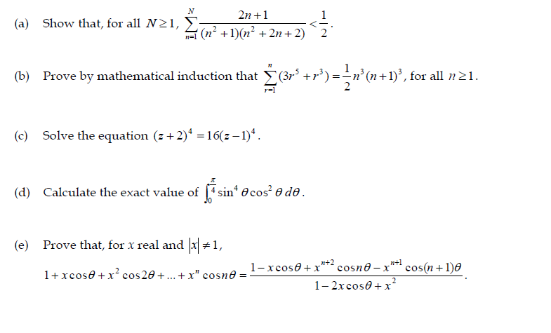 Solved N A Show That For All N21 2n 1 N 1 N 2n Chegg Com