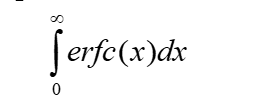 Solved find the definite integral of the complementary error | Chegg.com