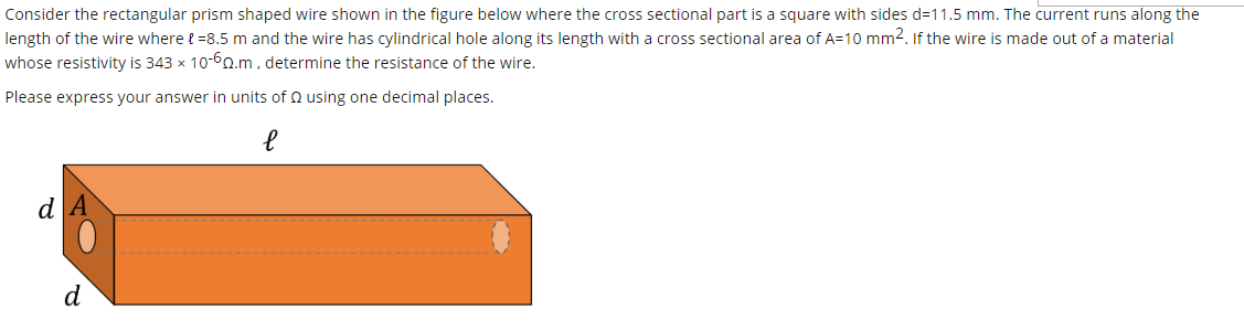 Solved Consider the rectangular prism shaped wire shown in | Chegg.com