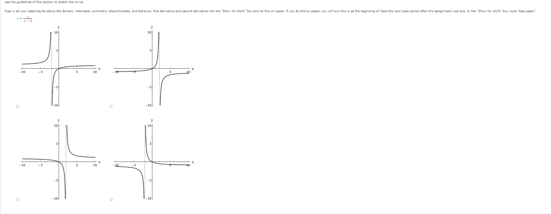 Solved Use the guidelines of this section to sketch the | Chegg.com