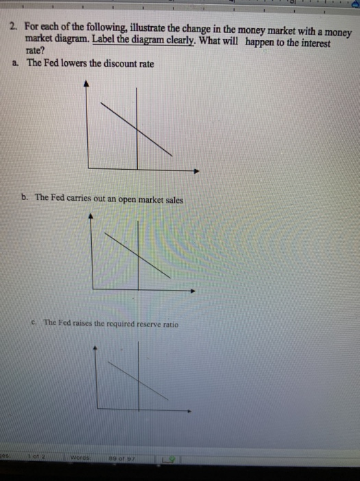 Solved 2. For Each Of The Following, Illustrate The Change | Chegg.com