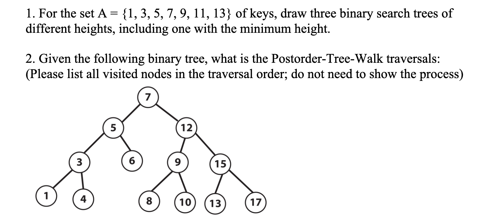solved-1-for-the-set-a-1-3-5-7-9-11-13-of-keys-chegg