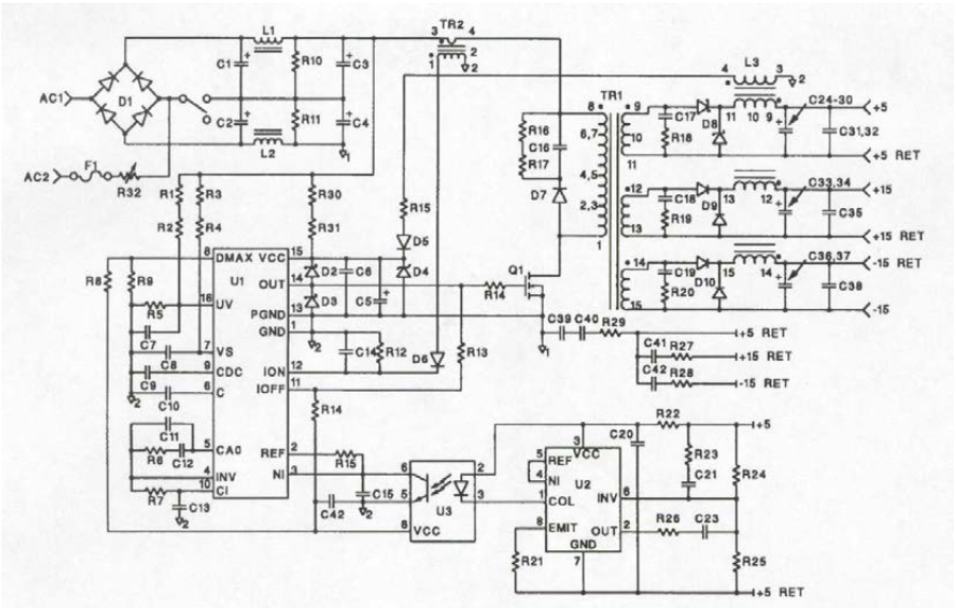 Solved Figure 2 shows the schematic of a commercial 200 W | Chegg.com