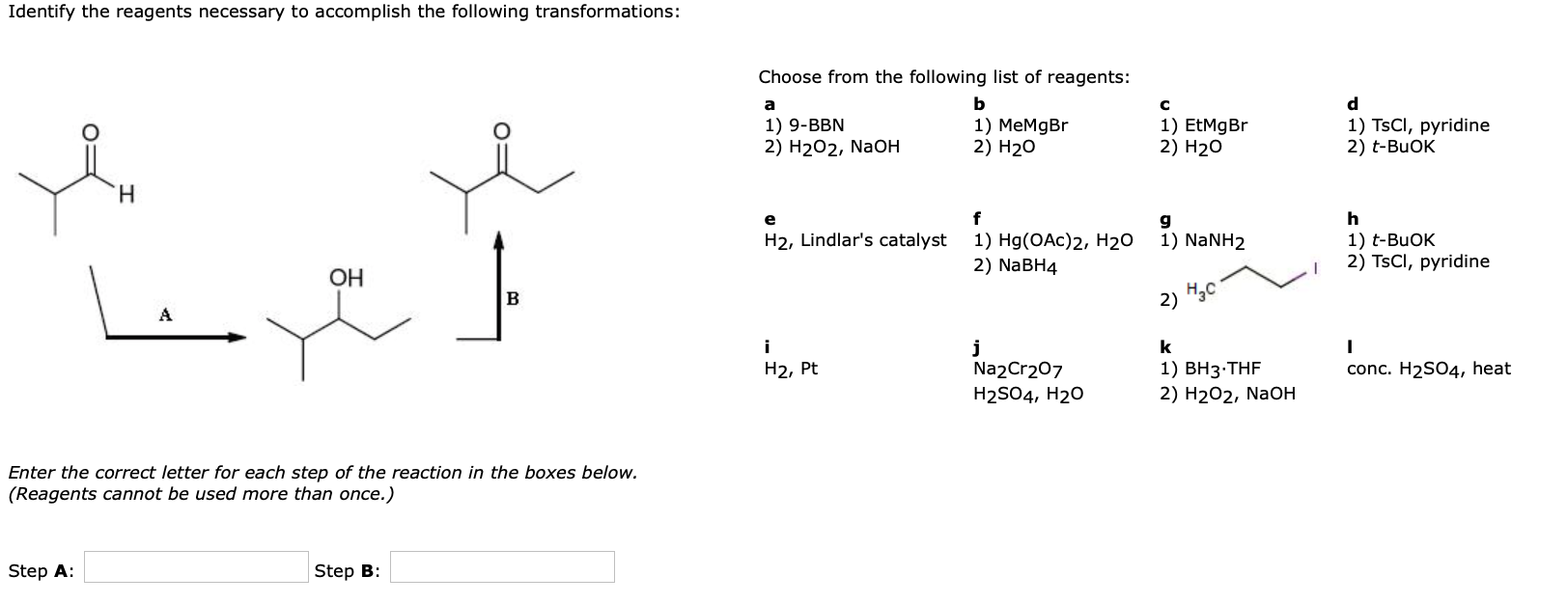 Solved Propose an efficient synthesis for the following | Chegg.com