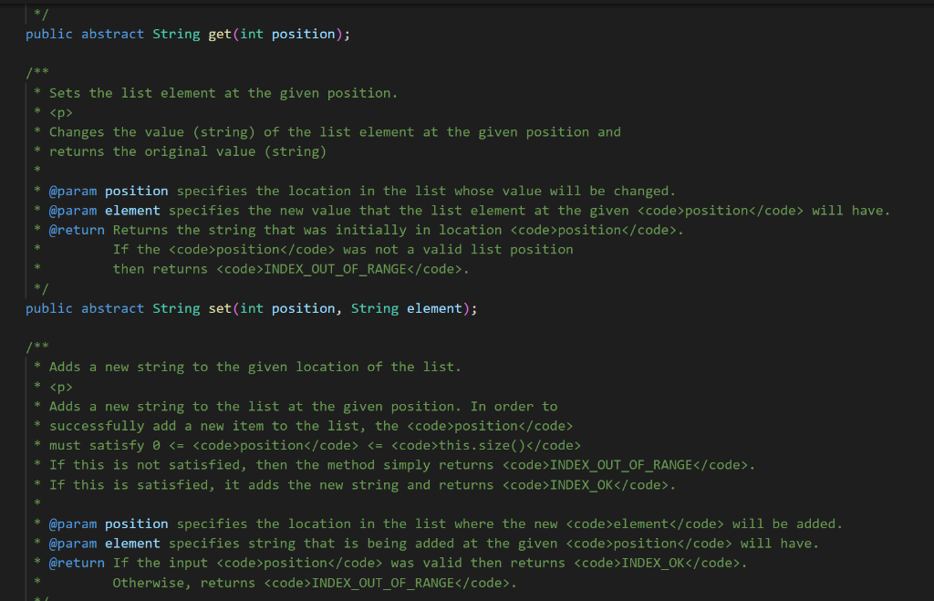 Solved A String List [10 marks ] In this problem you will | Chegg.com