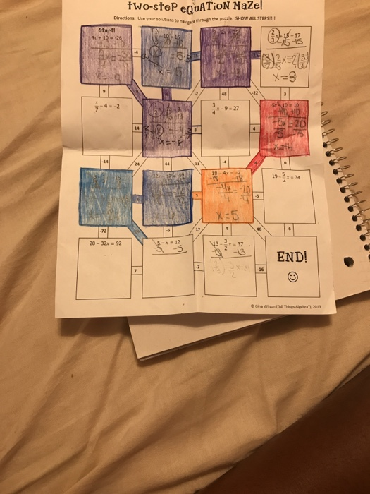 two-step-equation-maze-answer-key-tessshebaylo