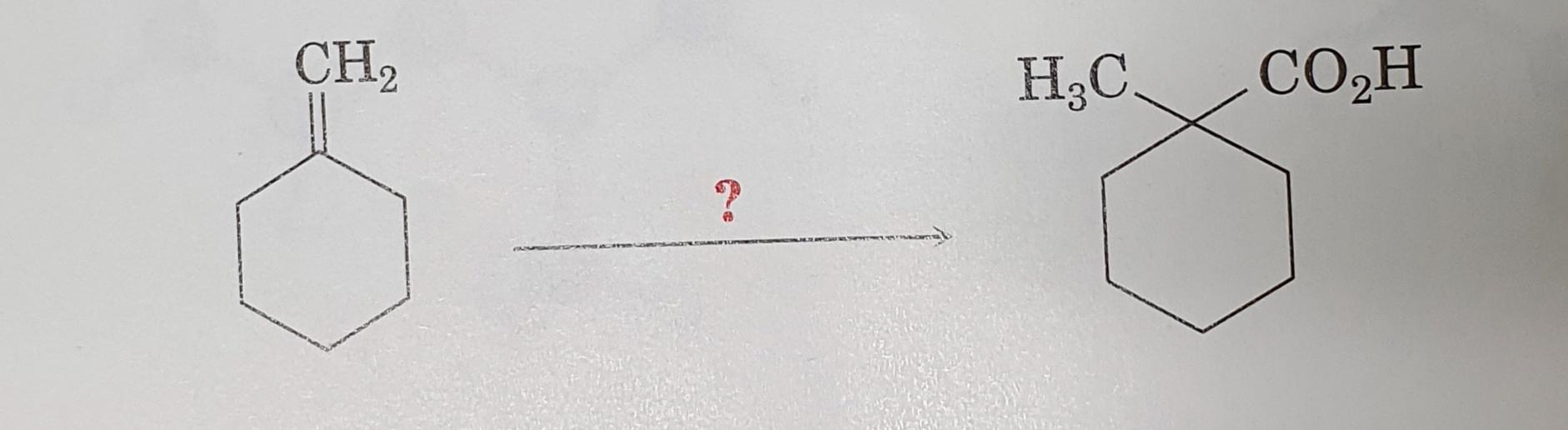 Solved CH, H2C CO2H ? | Chegg.com