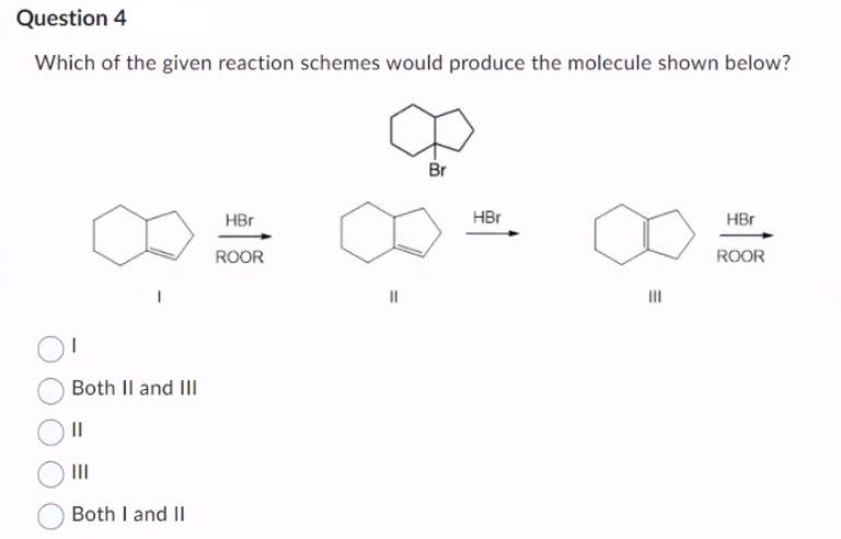 Solved Which of the given reaction schemes would produce the | Chegg.com