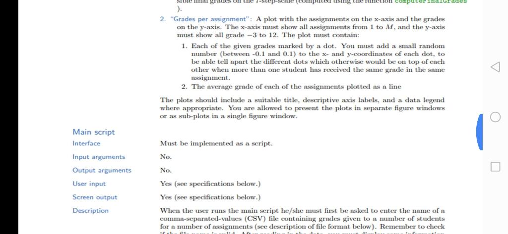 Program for grading students Introduction In this | Chegg.com