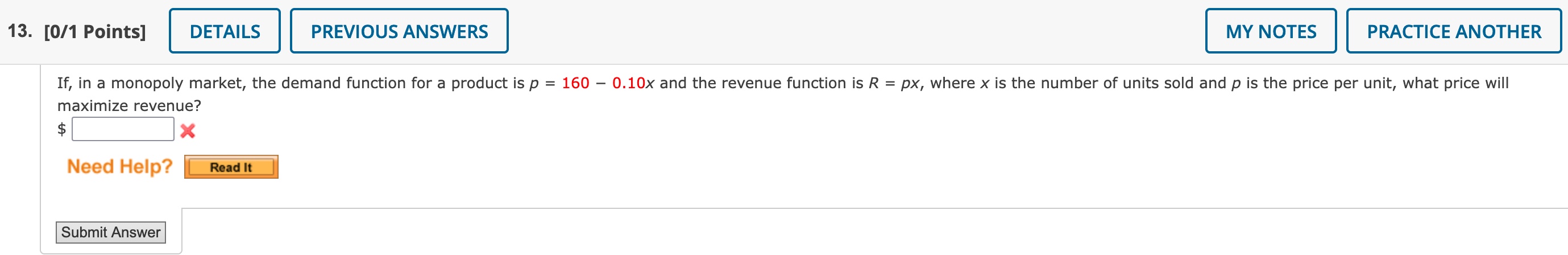 Solved maximize revenue? | Chegg.com