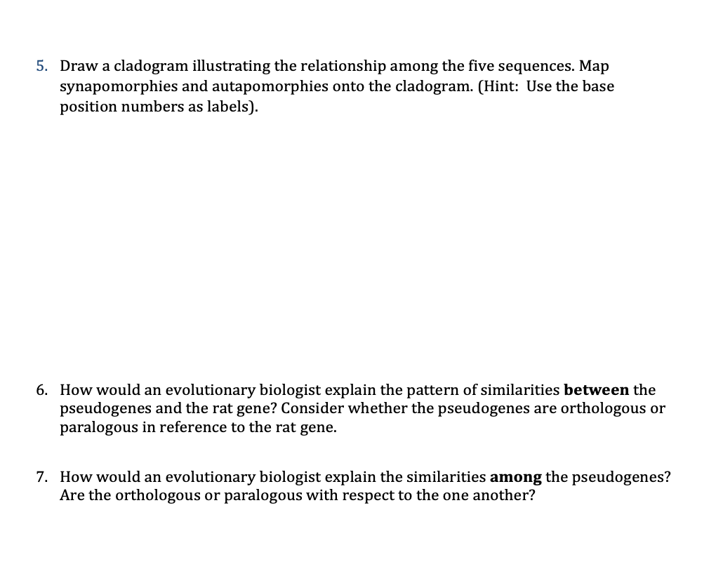 Solved Question 5 Assume You Are Given 6 Genes Each Having Chegg Com