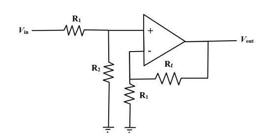 Solved An op-amp is arranged together with R1, R2 and Rf as | Chegg.com