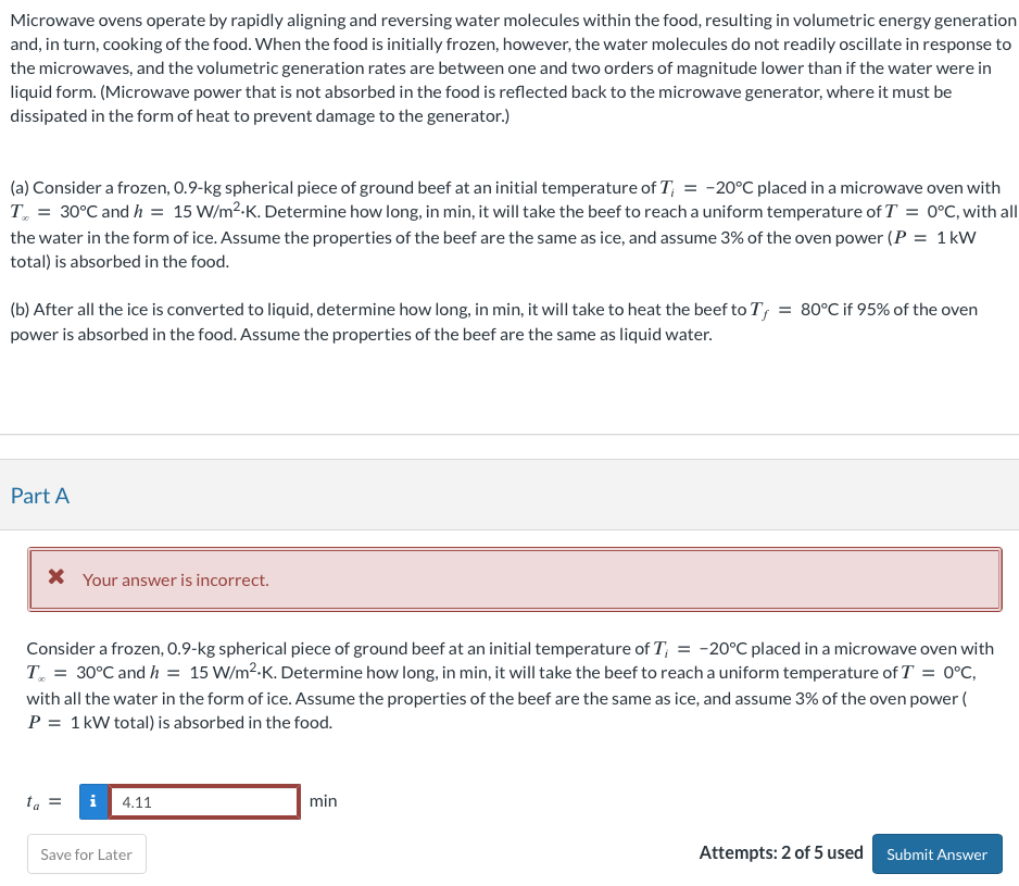 Solved Microwave ovens operate by rapidly aligning and