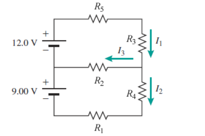 Solved The figure below shows five resistors and two | Chegg.com